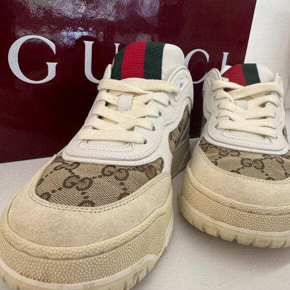 GUCCI ReWeb Media Low Top Sneaker - Picture 10 of 10